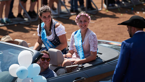Festzug auf dem 60. Hessentag in Pfungstadt