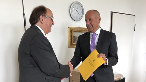 Präsident Merle geht in den Ruhestand